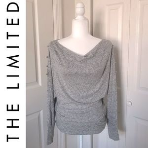 The Limited Heather Grey Sweater